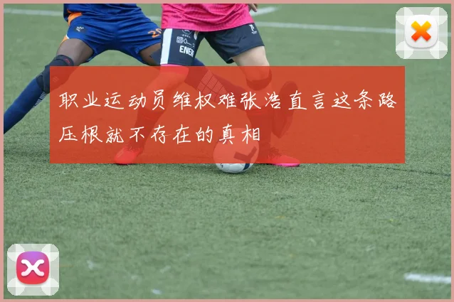 职业运动员维权难张浩直言这条路压根就不存在的真相